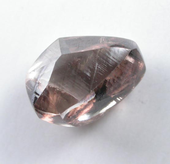 Diamond (1.14 carat cuttable brown elongated crystal) from Majhgawan Pipe, near Panna, Madhya Pradesh, India