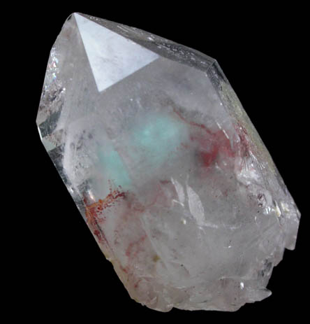 Quartz with Ajoite inclusions from Messina Mine, Limpopo Province, South Africa