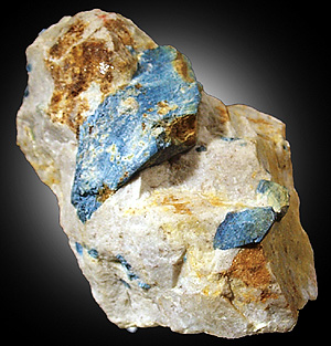 Lazulite from Graves Mountain, Lincoln County, Georgia