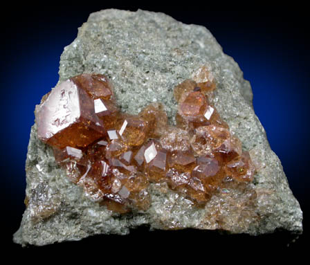 Grossular Garnet from Belvidere Mountain Quarries, Lowell (commonly called Eden Mills), Orleans County, Vermont