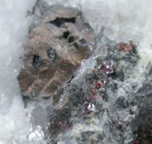 Xanthoconite-Proustite from Freiberg District, Erzgebirge, Saxony, Germany