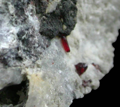 Xanthoconite-Proustite from Freiberg District, Erzgebirge, Saxony, Germany