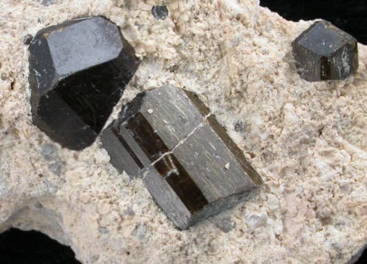 Buergerite Tourmaline from near Mexquitic, San Luis Potosi, Mexico (Type Locality for Buergerite)