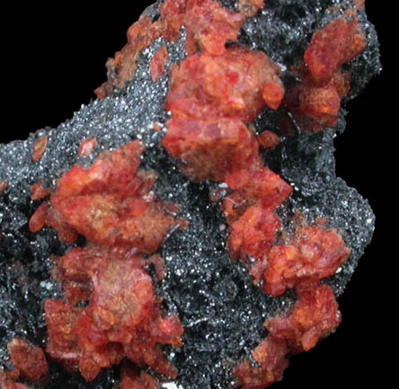 Durangite with Hematite from Thomas Range, Juab County, Utah