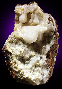 Stilbite with Apophyllite from Gila Wildeness, Catron County, New Mexico