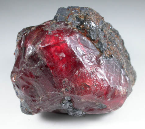 Rhodonite in Galena from Broken Hill, New South Wales, Australia