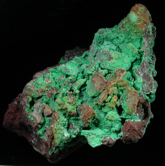 Malachite from Planet Mine, La Paz County, Arizona