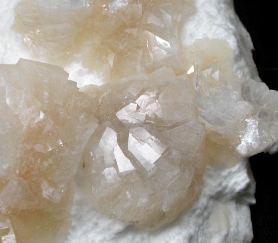 Heulandite on Mordenite from Aurangabad, Maharashtra, India