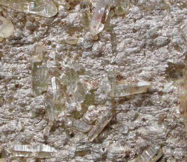 Quartz with Cookeite from Bennett Quarry, Buckfield, Oxford County, Maine