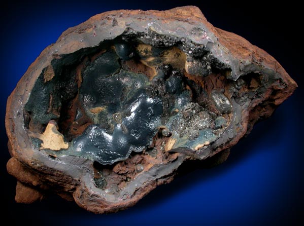 Goethite from Knickerbocker Landfill, East Whitelands Township, near Malvern, Chester County, Pennsylvania