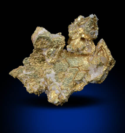 Gold from Round Mountain Gold Mine, 71.5 km north of Tonopah, Nye County, Nevada