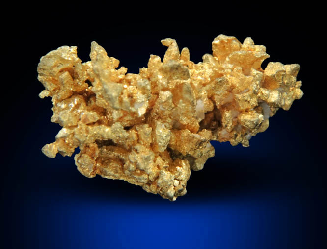 Gold from Round Mountain Gold Mine, 71.5 km north of Tonopah, Nye County, Nevada