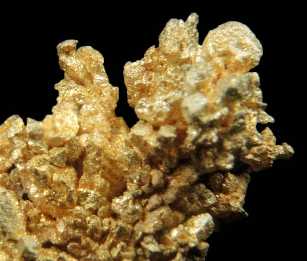 Gold from Round Mountain Gold Mine, 71.5 km north of Tonopah, Nye County, Nevada