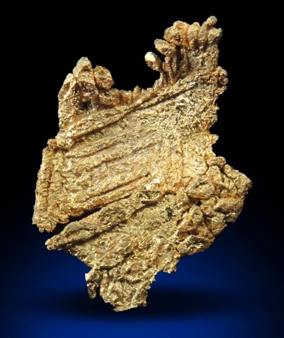 Gold from Round Mountain Gold Mine, 71.5 km north of Tonopah, Nye County, Nevada