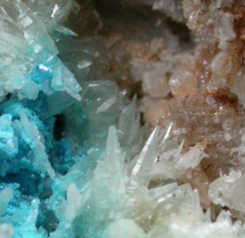 Penfieldite with Boleite from Sierra Gorda District, Antofagasta, Chile