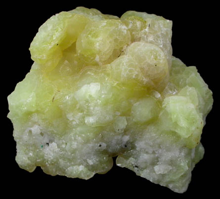 Smithsonite (cadmium-rich) from Sheshodonnell Mine, East Vein, County Clare, Ireland