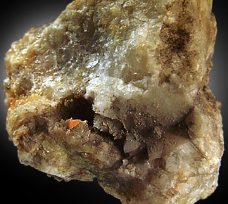 Wulfenite from Loudeville Lead Mines, Loudville, Massachusetts