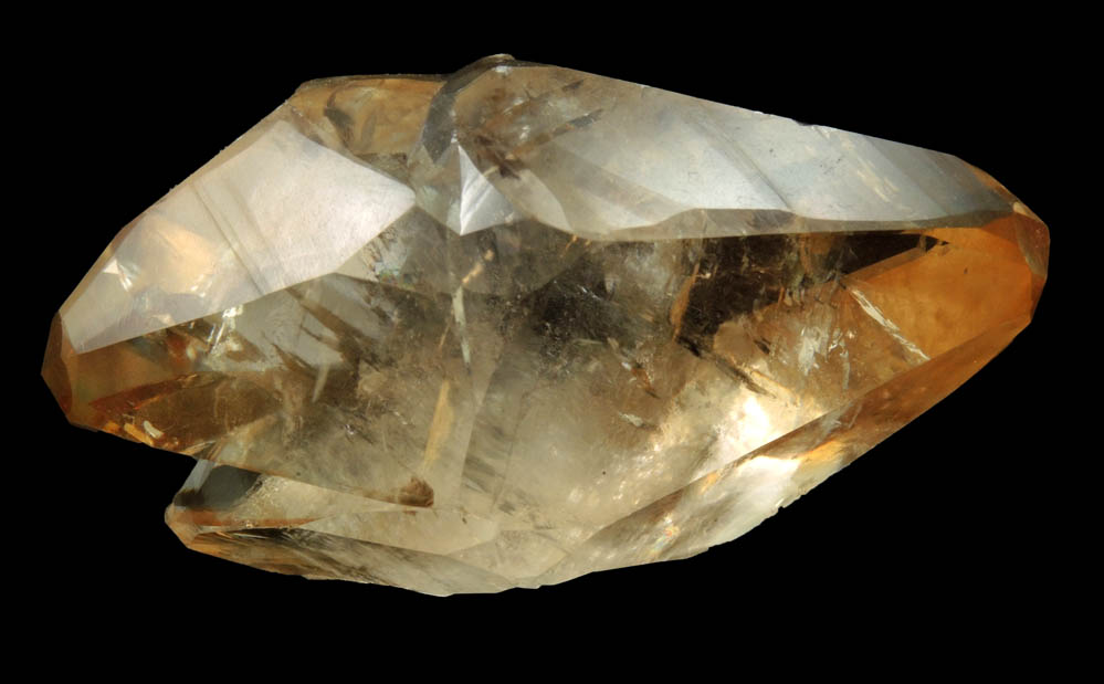 Calcite (twinned crystals) from Elmwood Mine, Carthage, Smith County, Tennessee