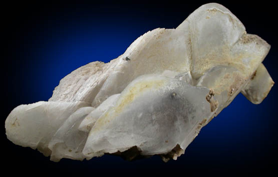 Calcite on Dolomite from Treasure Mountain Diamond Mine, Little Falls, Herkimer County, New York