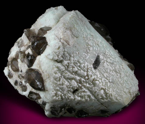 Microcline with Smoky Quartz from Moat Mountain, west of North Conway, Carroll County, New Hampshire