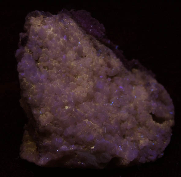 Anglesite on Cerussite from Broken Hill, New South Wales, Australia