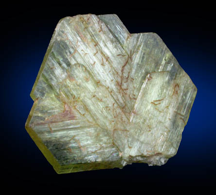 Chrysoberyl (twinned crystals) from Anjanabonoina, Betafo District, Antananarivo, Madagascar