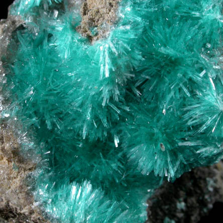 Aurichalcite from 79 Mine, Banner District, near Hayden, Gila County, Arizona