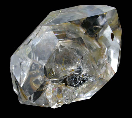 Quartz var. Herkimer Diamond from Middleville, Herkimer County, New York