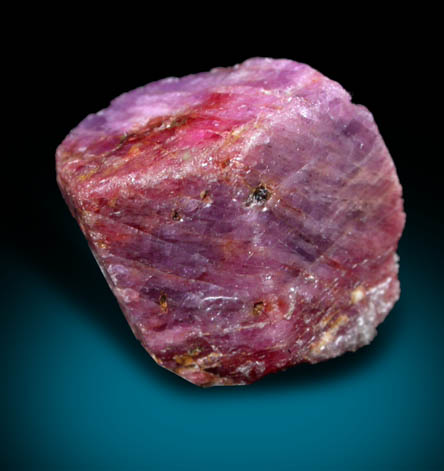 Corundum var. Ruby from Mysuru (formerly Mysore), Karnataka, India