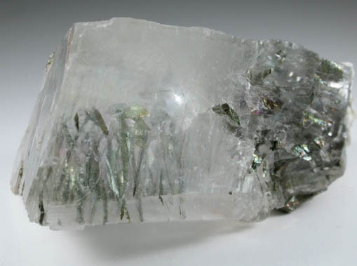 Calcite with Pyrite inclusions from Faraday Mine, Bancroft, Ontario, Canada