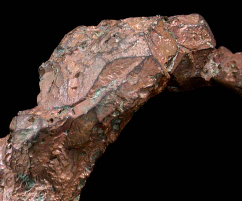 Copper (crystallized) from Keweenaw Peninsula Copper District, Michigan