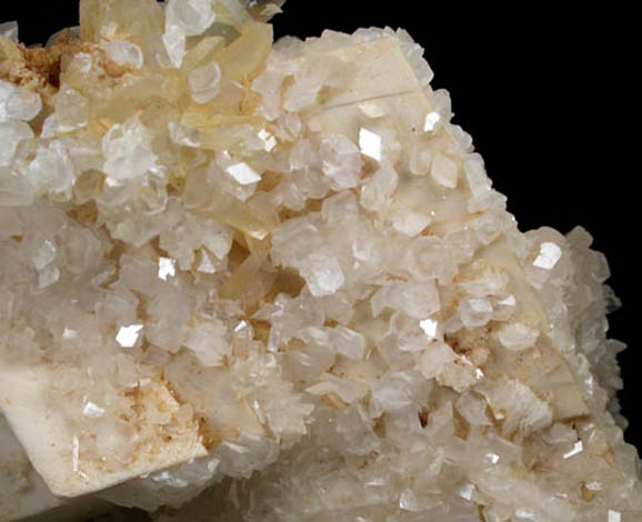 Dolomite with Calcite and Quartz from Trepca District, 10 km east of Kosozska Mitrovica, Kosovo