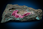 Erythrite from Muckross Mine, Killarney, County Kerry, Ireland