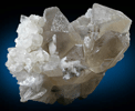 Edingtonite on Calcite from Ice River Complex, near Golden, British Columbia, Canada (Type Locality for Edingtonite)