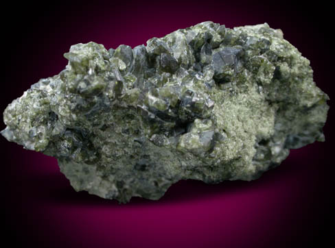 Diopside-Augite var. Fassaite from Case Collina, Pitigliano, Grosseto Province, Tuscany, Italy
