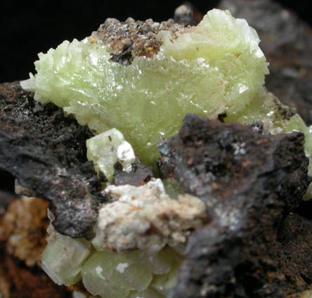 Cerussite var. Chrome-Cerussite from Adelaide Mine, Dundas, Tasmania, Australia