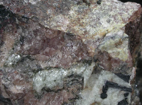 Beusite from Gottcha Claim, island in Cross Lake, 5 km NNW of Cross Lake Village, Manitoba, Canada