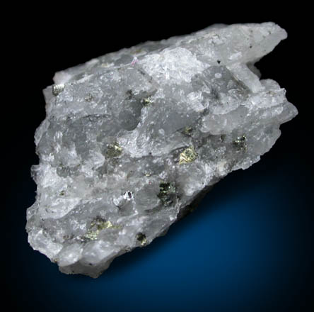 Kawazulite in Quartz from Ensen Mine, Ljusdal, Hlsingland, Sweden