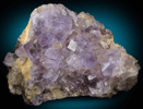 Fluorite on Quartz from Caravia-Berbes District, Asturias, Spain