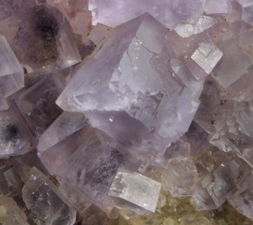 Fluorite on Quartz from Caravia-Berbes District, Asturias, Spain