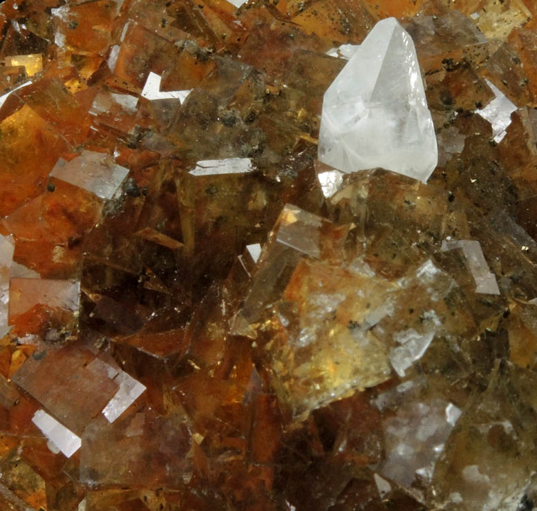 Fluorite, Calcite, Pyrite from Moscona Mine, Solis, Villabona District, Asturias, Spain