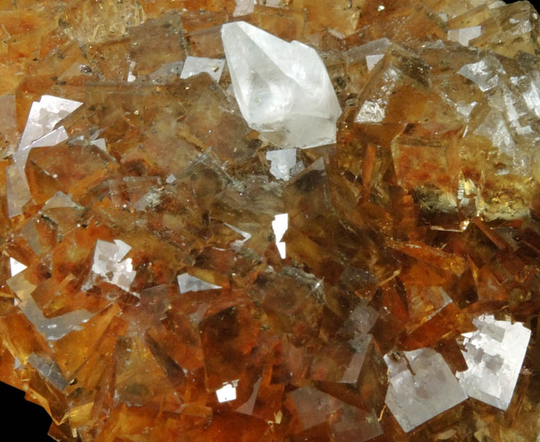 Fluorite, Calcite, Pyrite from Moscona Mine, Solis, Villabona District, Asturias, Spain