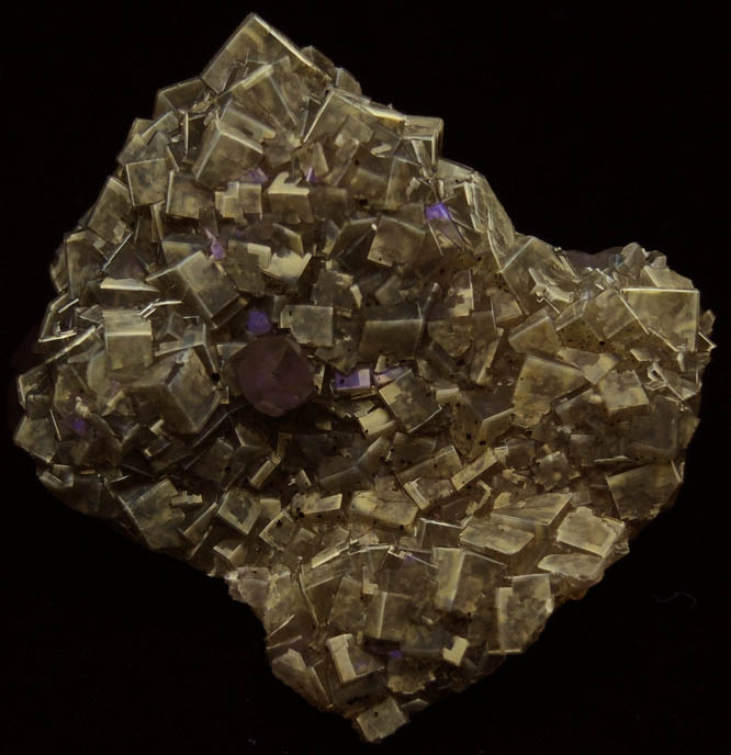 Fluorite, Calcite, Pyrite from Moscona Mine, Solis, Villabona District, Asturias, Spain