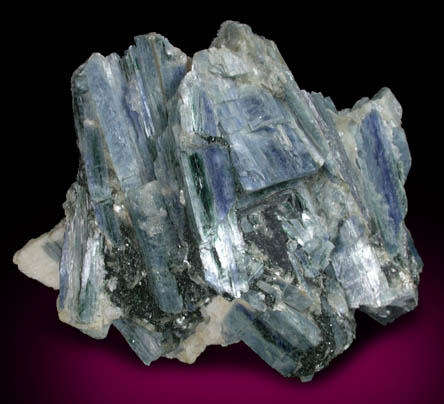 Kyanite in Quartz from Judd's Bridge, Washington, Litchfield County, Connecticut