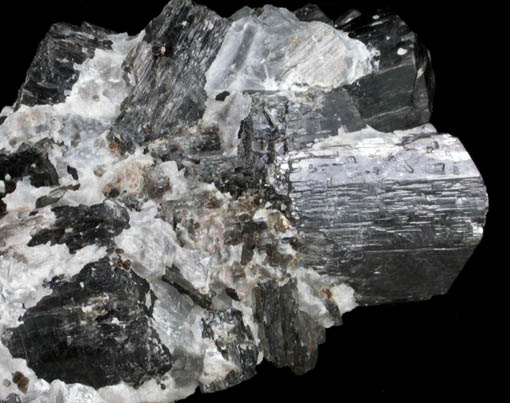 Fluoro-richterite (Fluororichterite) from Essonville, Wilberforce, Ontario, Canada