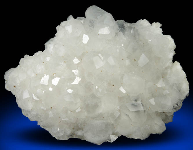 Analcime over Stilbite from Two-Hug Quarry, King's Valley, Benton County, Oregon