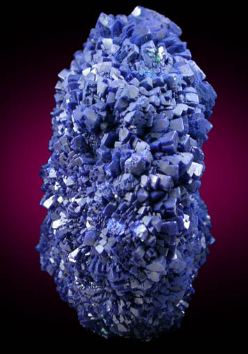 Azurite nodule from La Sal District, San Juan County, Utah