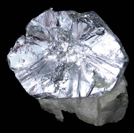 Molybdenite on Quartz from King's Gate, New South Wales, Australia