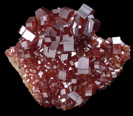 Vanadinite from Mibladen, Haute Moulouya Basin, Zeida-Aouli-Mibladen belt, Midelt Province, Morocco