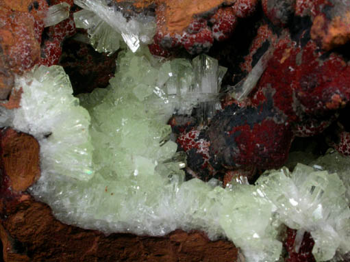 Adamite from Mina Ojuela, Mapimi, Durango, Mexico